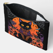 Halloween,De Pompoenveld Plaaggeest ,Zwarte Kat Etui (Open)