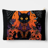 Halloween,De Pompoenveld Plaaggeest ,Zwarte Kat Etui (Achterkant)
