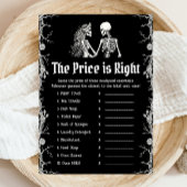 Halloween De prijs is het juiste Vrijgezellenfeest Kaart