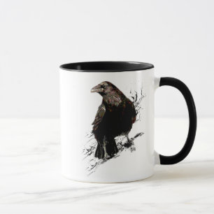Halloween, De Raaf, Zwarte Vogel Goth Mok
