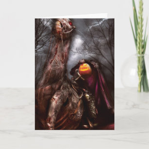 Halloween - de Ruiter Zonder hoofd Kaart