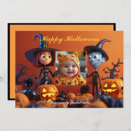 Halloween: de spookachtige Snap-O-Lantern Kaart