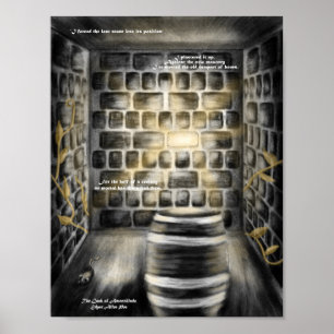 Halloween De Wijnvat van Amontillado Kunstprint Poster