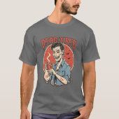 Halloween Dead Tired T-shirt Dode vermoeide shirt (Voorkant)