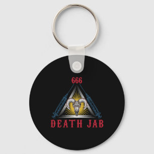 Halloween Death Jab Mad Scientist Evil Genius Sleutelhanger