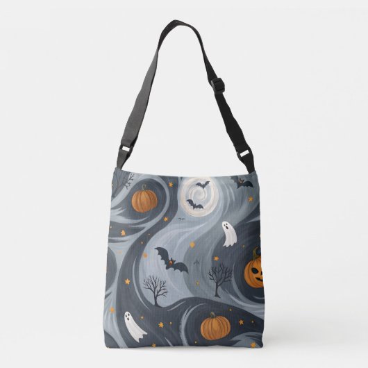 Halloween Death Night Crossbody Tas (Achterkant)