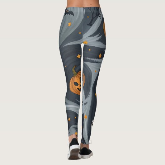 Halloween Death Night Leggings (Achterkant)