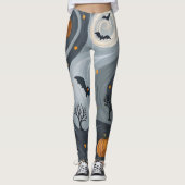 Halloween Death Night Leggings (Voorkant)
