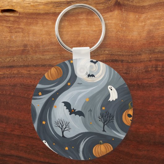 Halloween Death Night Sleutelhanger (Achterkant)