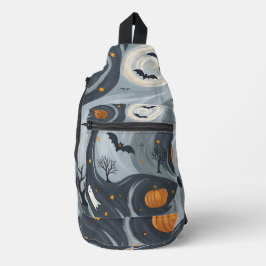Halloween Death Night Sling Bag