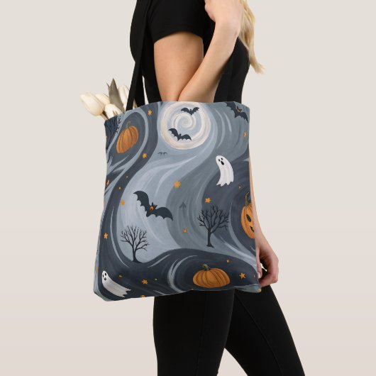 Halloween Death Night Tote Bag (Dichtbij)
