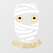 Halloween Decals Gepersonaliseerd Mummy Window Dec (Vel)