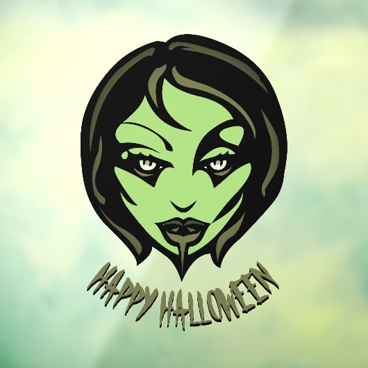 Halloween Decals Personalized Zombie Window Decal (Vel 3)