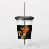 Halloween decor acryl drinkbeker (Voorkant)