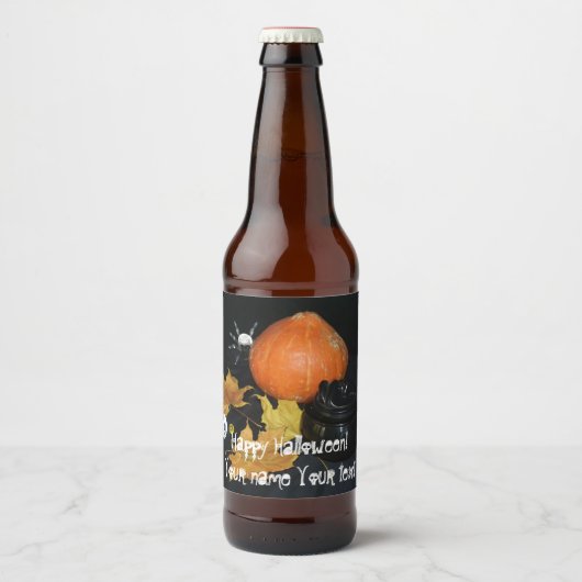 Halloween decor bier etiket (Voorkant)