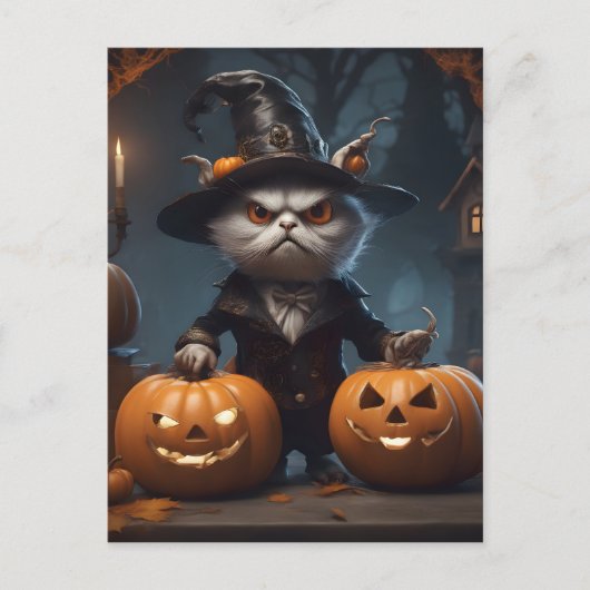 Halloween Decor Briefkaart (Voorkant)