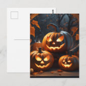 Halloween Decor Design Briefkaart (Voorkant / Achterkant)