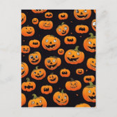 Halloween Decor Design Briefkaart (Voorkant)