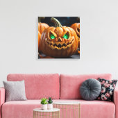 Halloween Decor Design Canvas Afdruk (Insitu (Woonkamer))