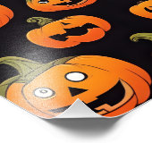 Halloween Decor Design Foto Afdruk (Hoek)