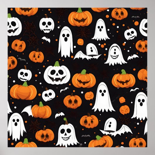 Halloween Decor Design Poster (Voorkant)