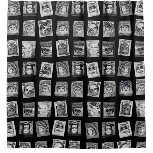 Halloween  decor douchegordijn (Voorkant)