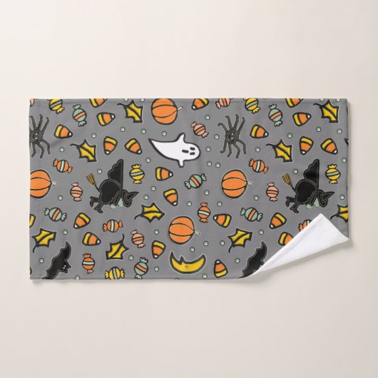 Halloween decor handdoek (Handdoek)