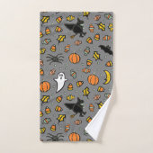 Halloween decor handdoek (Handdoek)