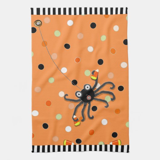Halloween Decor keukenhanddoek (Verticaal)