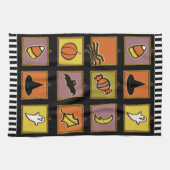 Halloween Decor keukenhanddoek (Horizontaal)