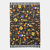 Halloween Decor keukenhanddoek (Verticaal)