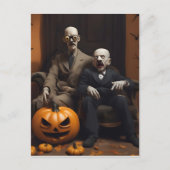 Halloween decor ontwerp briefkaart (Voorkant)