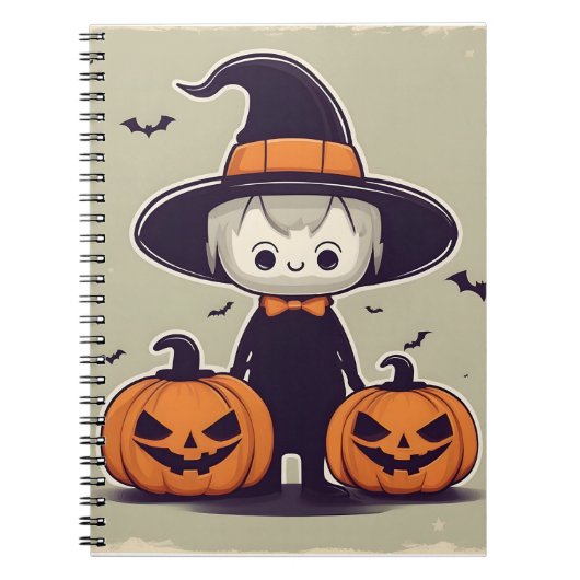 Halloween decor ontwerp notitieboek (Voorkant)
