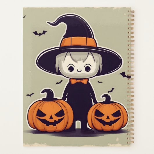 Halloween decor ontwerp planner (Achterkant)