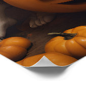 Halloween decor ontwerp poster (Hoek)