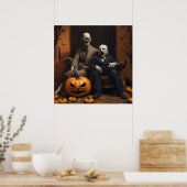 Halloween decor ontwerp poster (Keuken)