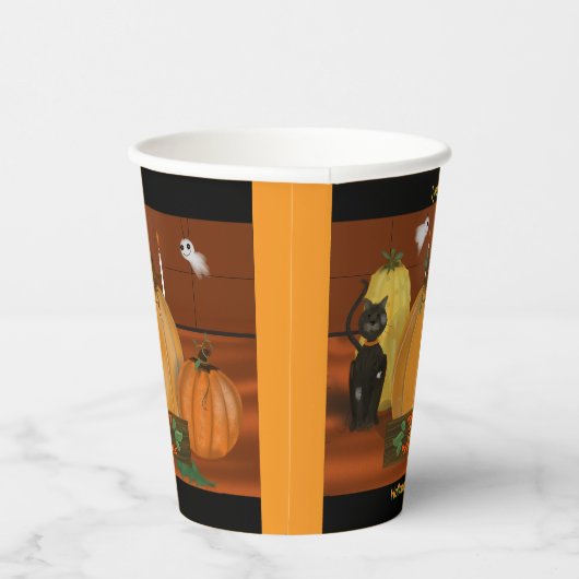 Halloween Decor Party Cups Papieren Bekers (Rechts)