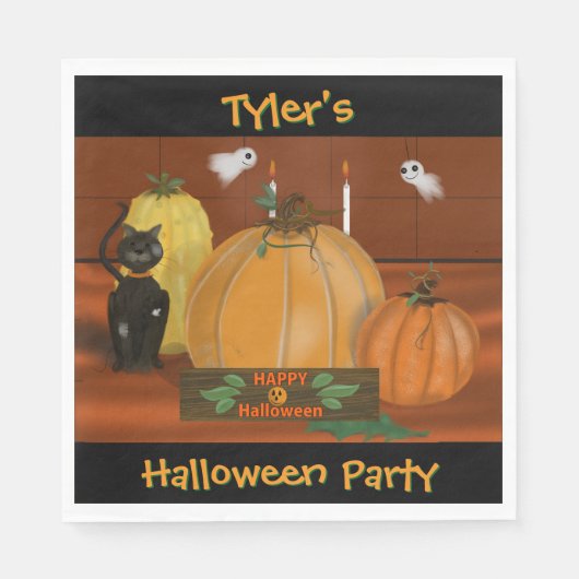 Halloween Decor Party servetten (Voorkant)