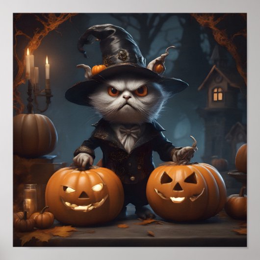 Halloween Decor Poster (Voorkant)