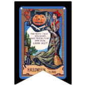  Halloween Decor, Schattigee Halloween Vlaggetjes (Derde vlag)