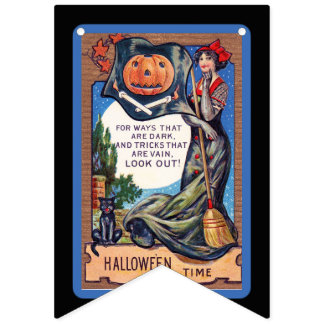 Halloween Decor, Schattigee Halloween Vlaggetjes