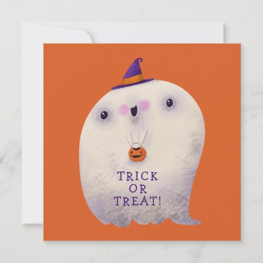 Halloween Decor Trick or treat Schattige Spooky Gh (Voorkant)