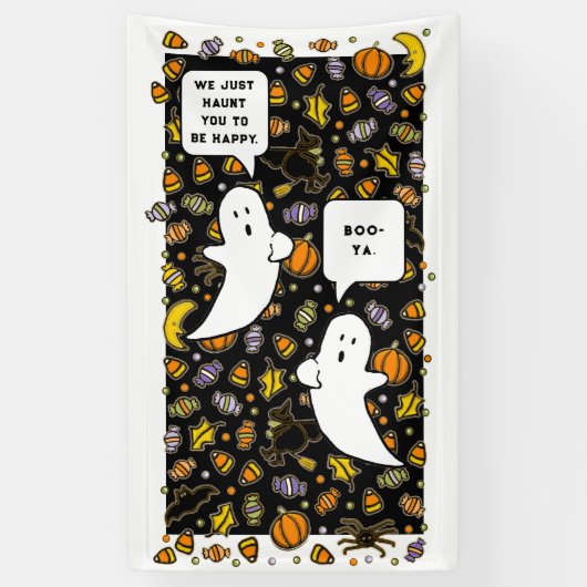 Halloween decoratie banner (Verticaal)