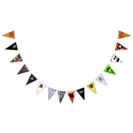HALLOWEEN DECORATIE bunting banner