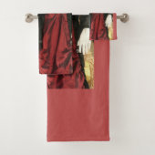 Halloween decoratie gotische hoofdloze dame bad handdoek (Insitu)