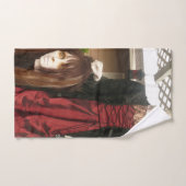 Halloween decoratie gotische hoofdloze dame bad handdoek (Handdoek)