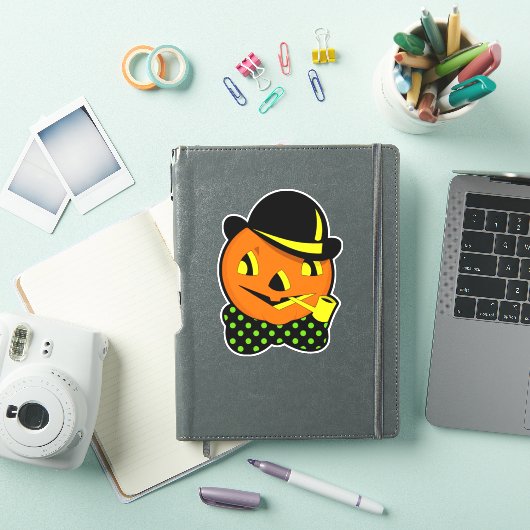  Halloween Decoratie Jack o' Lantern Sticker (iPad Cover)