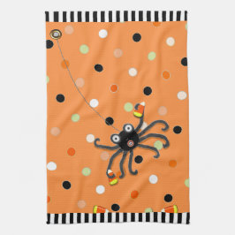 Halloween decoratie keukendoek theedoek