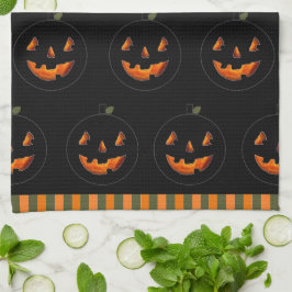 Halloween decoratie keukendoek theedoek