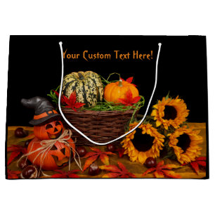 Halloween Decoraties op maat geschenktas Groot Cadeauzakje